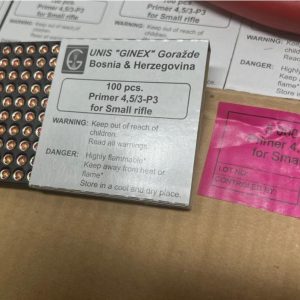 Ginex Small Rifle Primer